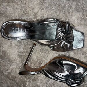 Schultz Silver Heels